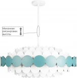 Потолочная люстра на штанге Loft It Juicy 10310/M Blue