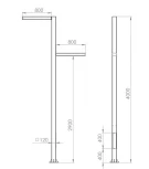 Наземный светильник Русские фонари Dartmoor light 631-42а/b-80
