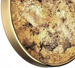 Настенный светильник Odeon Light Bergi 5079/15WL зол./серо-бежевый/металл/натур.камень/акрил с переключ.цветов.темпер. LED 15W 3000К/4000K/6000K (220V, круглые)