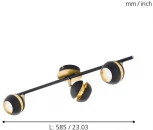 Спот на штанге Eglo Nocito 95484 (220V, шарики)
