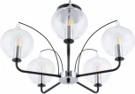 Потолочная люстра на штанге Arte Milano Napoli-321007 321007/5 BK.CR (220V)