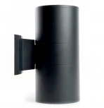 Архитектурная подсветка Feron Корфу 48358 DH0712, 2*18W, 3000Lm, 2700K, черный Бостон (LED, 220V, круглые, IP54)