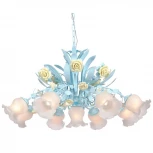 Подвесная люстра Fiori di rose 184.8.1 (220V, на цепи, цветы, розы)