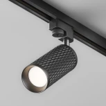 Трековый светильник Focus Design Unity GU10 50Вт (однофазный) Maytoni Technical TR011-1-GU10-B (220V, круглые)