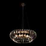 Подвесная люстра Loft It Dakota 10300/600 French gold (220V, хрусталь, на тросе)