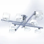 Потолочная люстра на штанге Вирта CL139280 Citilux (220V)