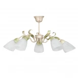 Потолочная люстра Vitaluce V1535/5PL (220V, листья)