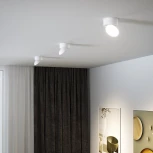 Светильник накладной светодиодный Elektrostandard Smooth 25053/LED 10W 4000K белый (220V, круглые)