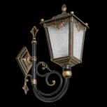 Настенный фонарь уличный Кузнечное дело Квадро 32-001-ЧЗ (220V, ковка, под старину, IP54)