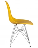 Стул обеденный DSR (ножки хром, цвет горчичный (Y-03))