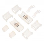 Светодиодная лента герметичная Wolta WLS-220V-2835-10W/6500/S120 220В SMD2835 120led/м 10Вт/м 750лм/м 6500К IP65