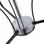 Потолочная люстра на штанге Arte Milano Napoli-321007 321007/3 BK.CR (220V, свеча)