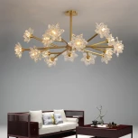 Потолочная люстра на штанге Lotos Two D100 ImperiumLoft Lotos-Two01 (203939-26) (220V)