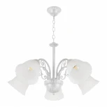 Подвесная люстра Arte Milano Amalfi-8544 338544/5 WT+SL (220V, на цепи)