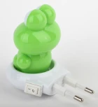 Ночник светодиодный с выключателем ЭРА NN-608-SW-GR