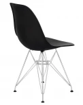 Стул обеденный DSR (ножки хром, цвет чёрный (B-03))
