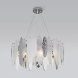 Подвесная люстра Wi-Fi Bogate's Canaria 324/8 (220V, управление смартфоном, голосовое управление, умный дом - Minimir Home, Алиса, Маруся, Салют, на тросе, круглые)