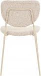 Стул обеденный Gigi серо-бежевый букле кремовые ножки Stool Group арт.УТ000039038