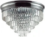 Потолочная люстра Lumion Zaha 8266/8C хром/хрусталь металл/прозрачный Е14 8*40W 220V (круглые)