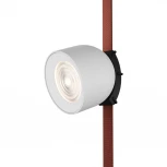 Трековый светильник низкоковольтный для ременной системы LED с голосовым управлением 48V Denkirs Belty Spot DK5640-WH+BK (Умный дом) (умный дом - Smart Life)