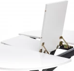 Стол раздвижной Капри со стеклом 2500000129995 Leset