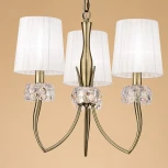 Подвесная люстра Mantra Loewe 4733 (220V, на цепи)