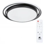 Потолочный светильник круглый Arte Lamp Sonny A2688PL-1BK (LED, 220V, пульт управления, круглые)