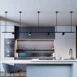 Штанга для однофазного шинопровода Elektrostandard 85136/00 500-1000мм (черный)