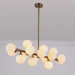 Потолочная люстра на штанге Arte Lamp Bolla-piccolo A3988SP-16AB (220V, шарики)