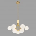 Потолочая люстра на штанге Belfast Bryson L-8130-6+3 BR GL