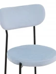 Стул Stool Group Барбара велюр серо-голубой УТ000028055