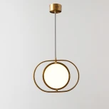 Подвесной светильник Arvet Горизонтальный Золото ImperiumLoft Arvet01 (179643-26) (LED, 220V, на проводе)