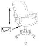 Кресло Бюрократ CH-695NLTSL черный TW-01 TW-11 сетка/ткань крестовина металл хром