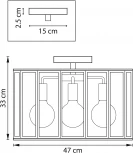Потолочная люстра Lightstar Genni 798257 (220V, круглые)