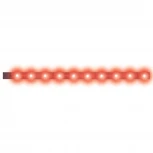 Светодиодная лента Uniel ULS-N21-2835-120LED/m-8mm-IP67-220V-8W/m-50M-RED бобина