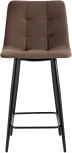 Стул полубарный Stool Group Джанго велюр коричневый высота сиденья 60 см УТ000036035