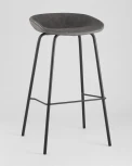 Стул барный Stool Group Beetle Lite PU серый УТ000001230