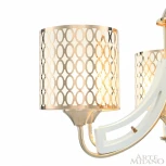 Подвесная люстра Arte Milano Florentia-3387 303387/6 Wh/Gd (220V, на цепи)