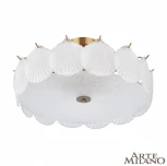Потолочная люстра на штанге Arte Milano Rim 316009/D500 BS (220V, круглые, ракушка)