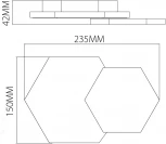 Настенный светильник DeMarkt Круз 637028002