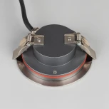 Встраиваемый светильник уличный ART-GROUND-SLIM-R110-6W Warm3000 (SL, 35 deg, 24V) (Arlight, IP67 Металл) 038163 (LED)