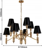 Подвесная люстра Favourite Flagship 2933-8P