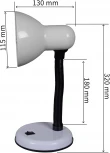 Офисная настольная лампа Reluce 00203-0.7-01 WT (220V, выключатель)