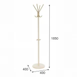 Вешалка напольная В 33Н слоновая кость от фабрики Mebelik