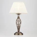 Интерьерная настольная лампа Eurosvet 01002-01003 01002/1 античная бронза (220V, выключатель)