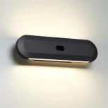 Настенный светильник Odeon Light Satrion 6641/14WL HIGHTECH металл/черный/акрил IP20 LED 40W 3000K 220V с датчиком движения и диммером яркости (выключатель)
