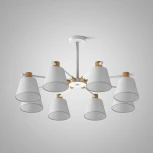 Потолочная люстра на штанге Natura A White 8 ImperiumLoft Naturaaw01 (177988-26) (220V)