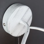 Бра Eurosvet Camomile 70089/1 белый с серебром