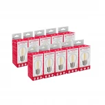 Лампочка светодиодная филаментная прозрачный шар E27 7W Thomson Globe TH-B2092