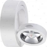 Накладной точечный светильник Novotech Razzo 357704 (LED, 220V, IP33)